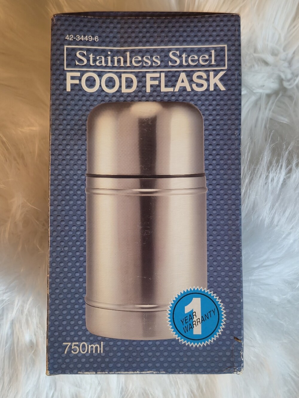 Stainless Steel Food Flask 750ml New